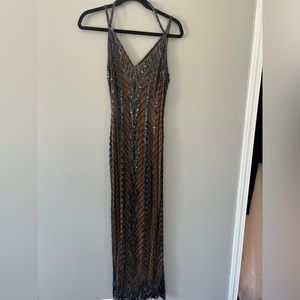 Cache Beaded Gown